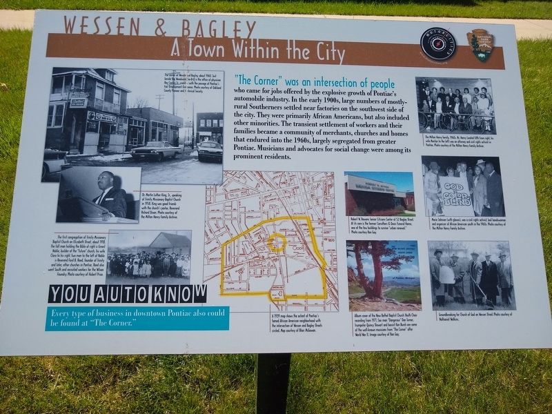 Wessen & Bagley: A Town Within the City Marker image. Click for full size.