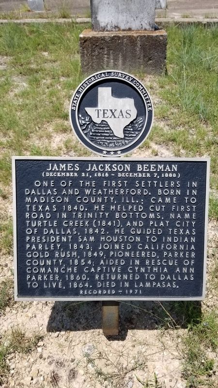 James Jackson Beeman Marker image. Click for full size.