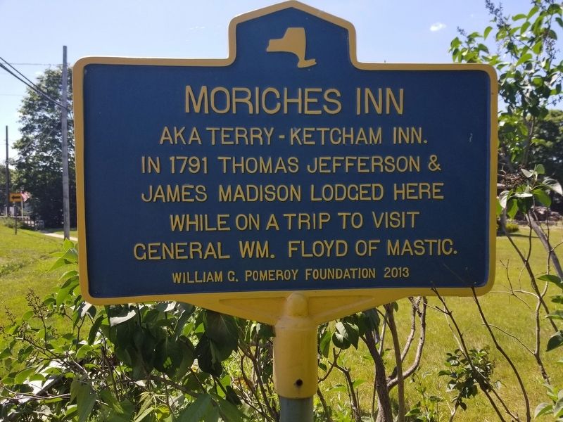 Moriches Inn Marker image. Click for full size.