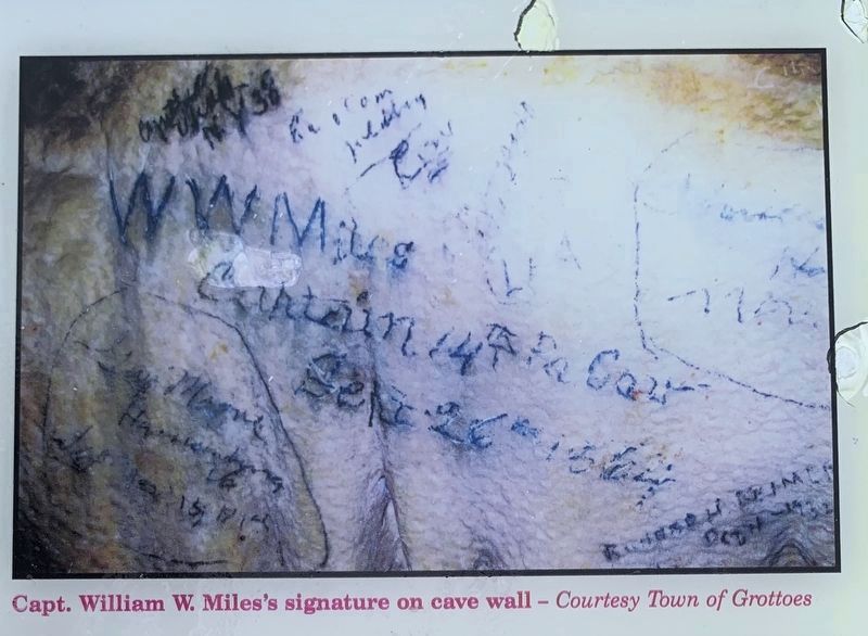 Signatures on Cave Wall image. Click for full size.