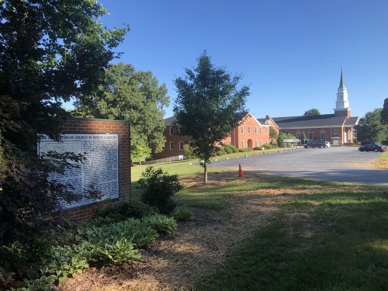 The Presbyterian Church in North Carolina Marker image. Click for full size.