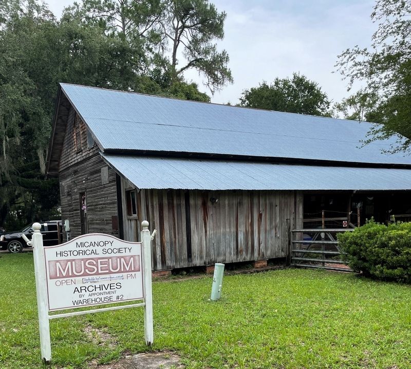 Micanopy Historical Society Museum image. Click for full size.