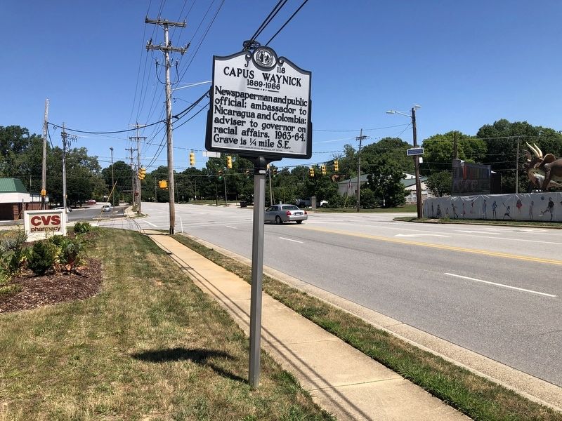 Capus Waynick Marker image. Click for full size.