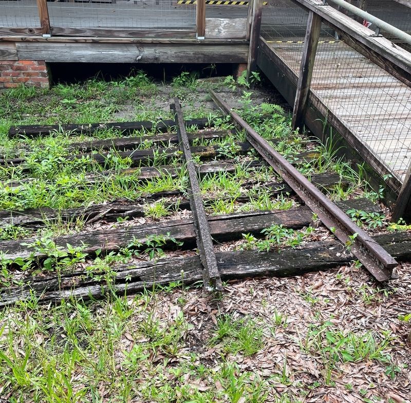 Old “T & J’ rails. Click for full size. Old “T & J’ rails image. Click for full size.