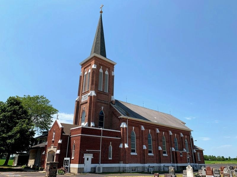 St. Francis Xavier Catholic Church (Built in 1909) image. Click for full size.