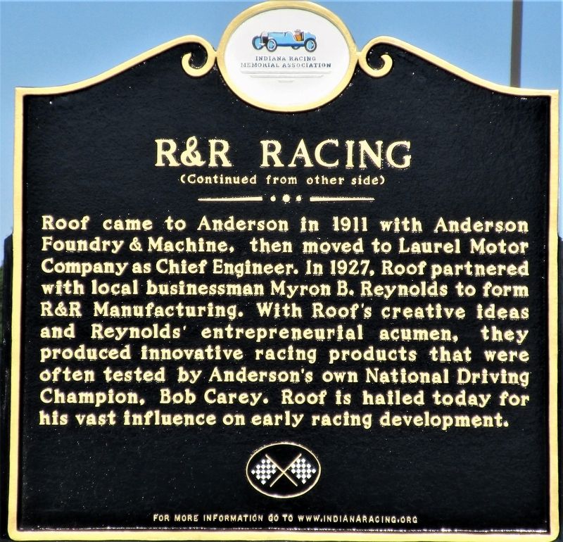 R&R Racing Marker image. Click for full size.
