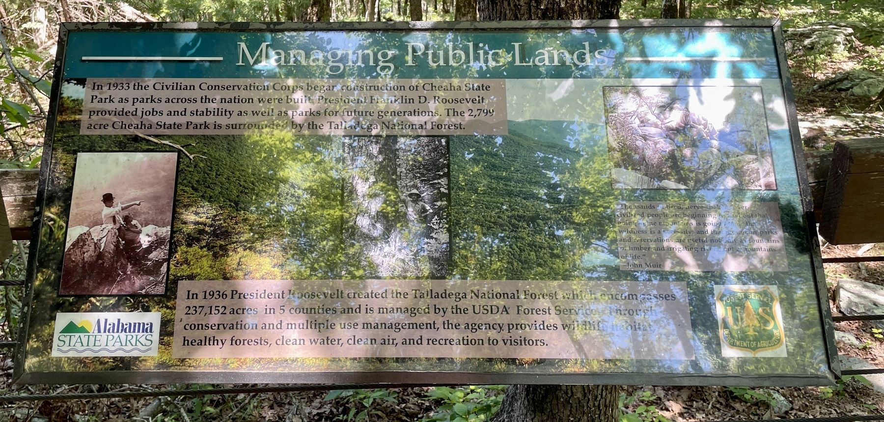 Managing Public Land Marker image. Click for full size.
