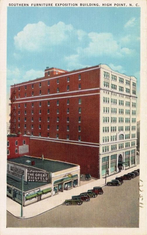 <i>Southern Furniture Exposition Building, High Point, N. C.</i> image. Click for full size.