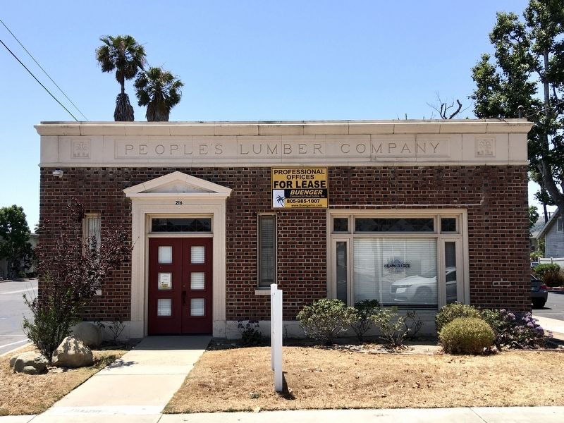 People�s Lumber Company Building image. Click for full size.