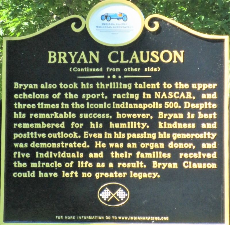 Bryan Clausen Marker image. Click for full size.