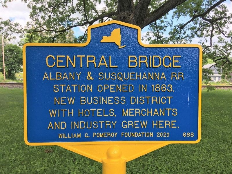 Central Bridge Marker image. Click for full size.