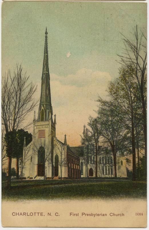 <i>First Presbyterian Church, Charlotte, North Carolina</i> image. Click for full size.