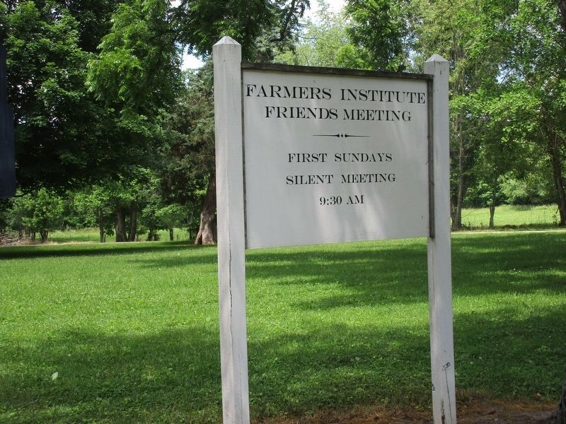 Farmers Institute Academy Marker image. Click for full size.