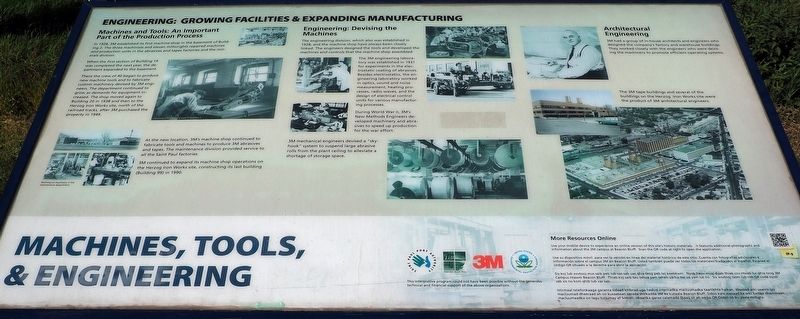Machines, Tools, & Engineering marker. Click for full size. Machines, Tools, & Engineering marker image. Click for full size.