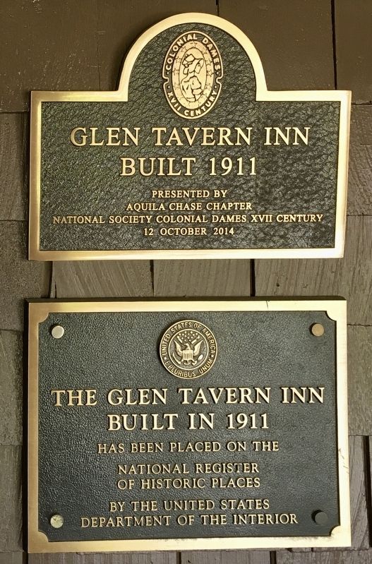 Glen Tavern Inn Marker image. Click for full size.