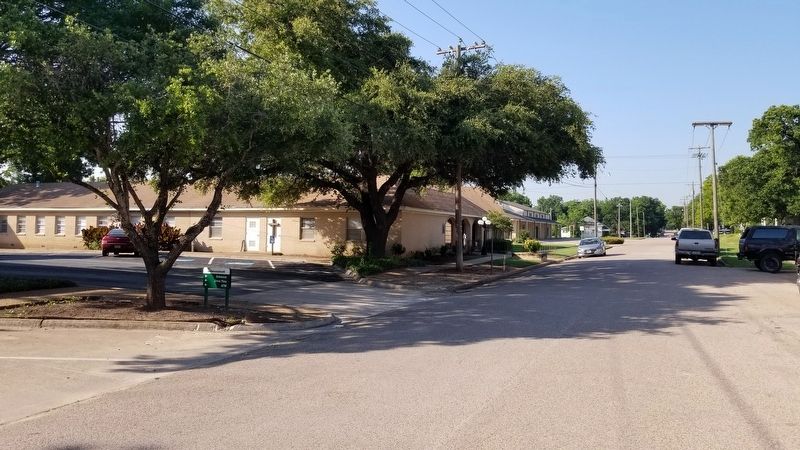 The view of the First Baptist Church from the street. Click for full size. The view of the First Baptist Church from the street image. Click for full size.