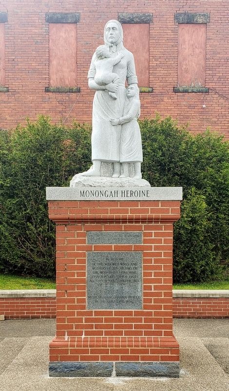 Monongah Heroine Memorial image. Click for full size.