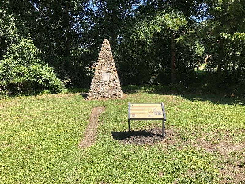 James Knox Polk Birthplace Marker. Click for full size. James Knox Polk Birthplace Marker image. Click for full size.