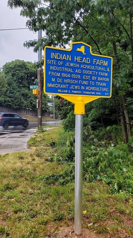 Indian Head Farm Marker image. Click for full size.