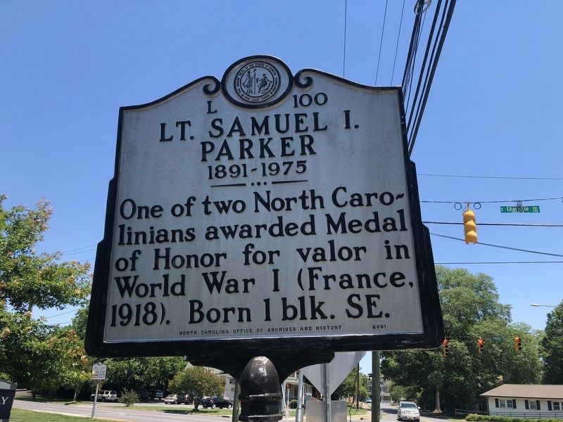 Lt. Samuel I. Parker Marker image. Click for full size.