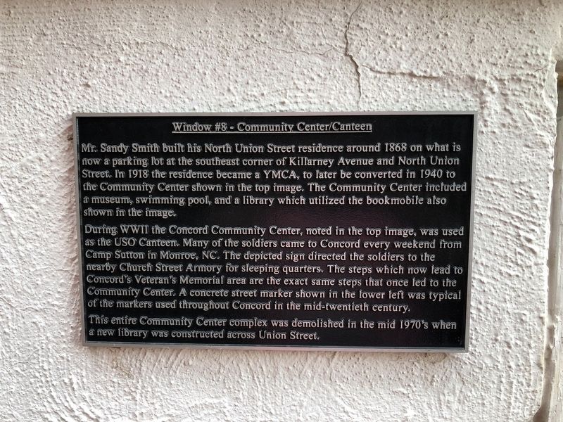 Community Center / Canteen Marker image. Click for full size.