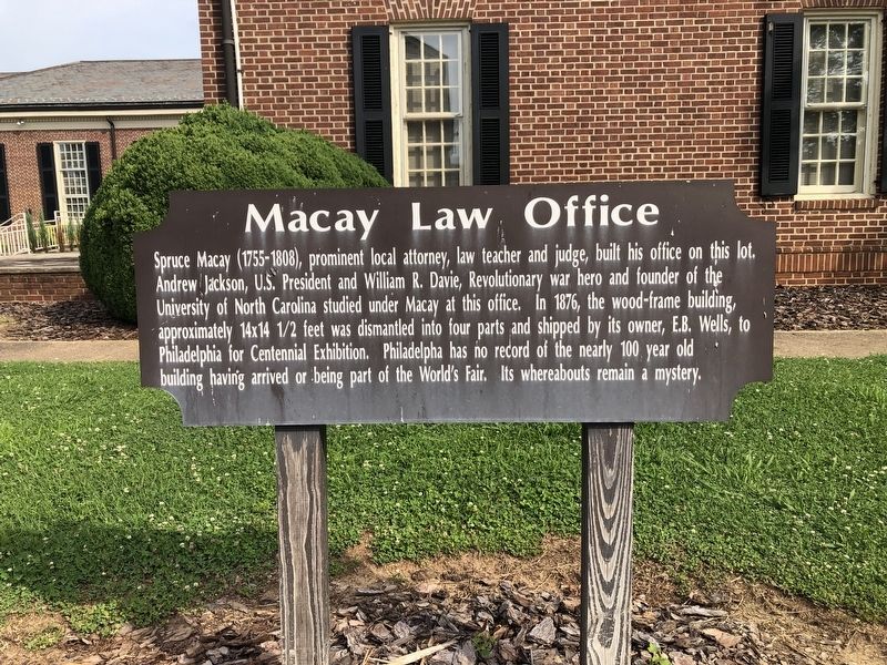 Macay Law Office Marker image. Click for full size.