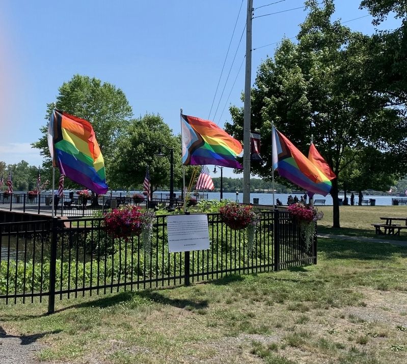 Pride Flag Marker. Click for full size. Pride Flag Marker image. Click for full size.