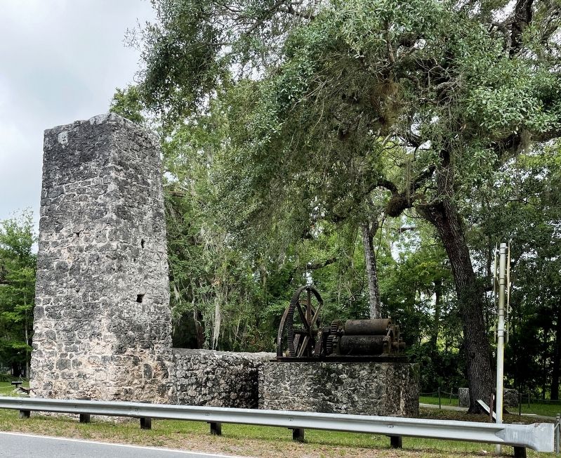 Yulee Sugar Mill Ruins image. Click for full size.