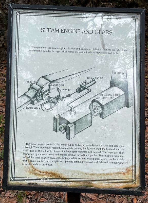 Steam Engine and Gears Marker image. Click for full size.