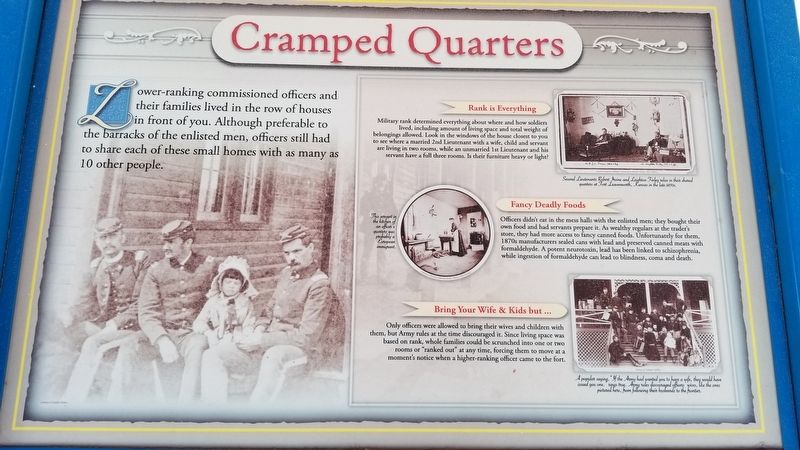 Cramped Quarters Marker image. Click for full size.