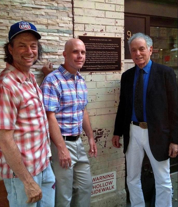 San Remo Plaque Unveiling image. Click for more information.