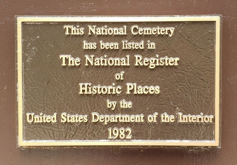 National Register of Historic Places Plaque. Click for full size. National Register of Historic Places Plaque image. Click for full size.