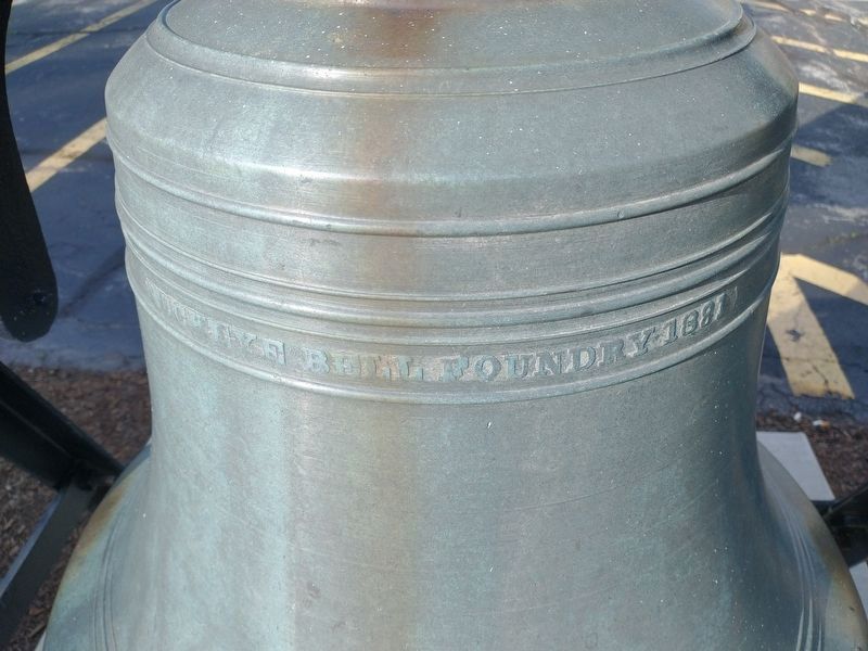 The Metamora School Bell image. Click for full size.