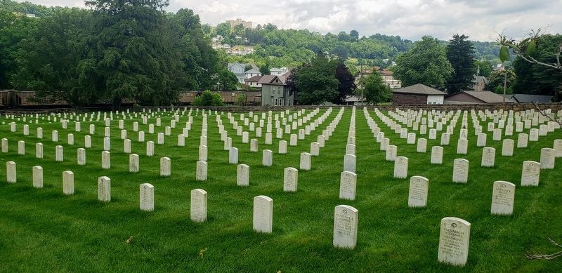 Grafton National Cemetery. Click for full size. Grafton National Cemetery image. Click for full size.