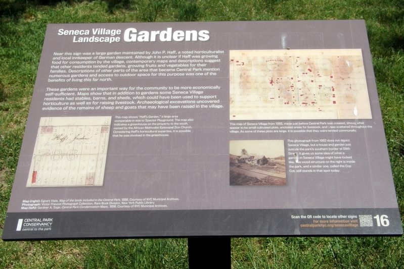 Gardens marker.. Click for full size. Gardens marker. image. Click for full size.