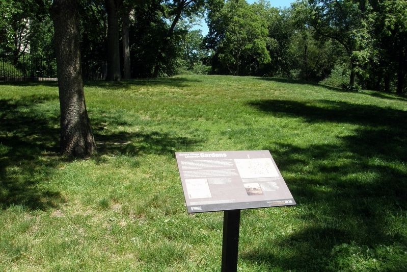 Gardens marker.. Click for full size. Gardens marker. image. Click for full size.