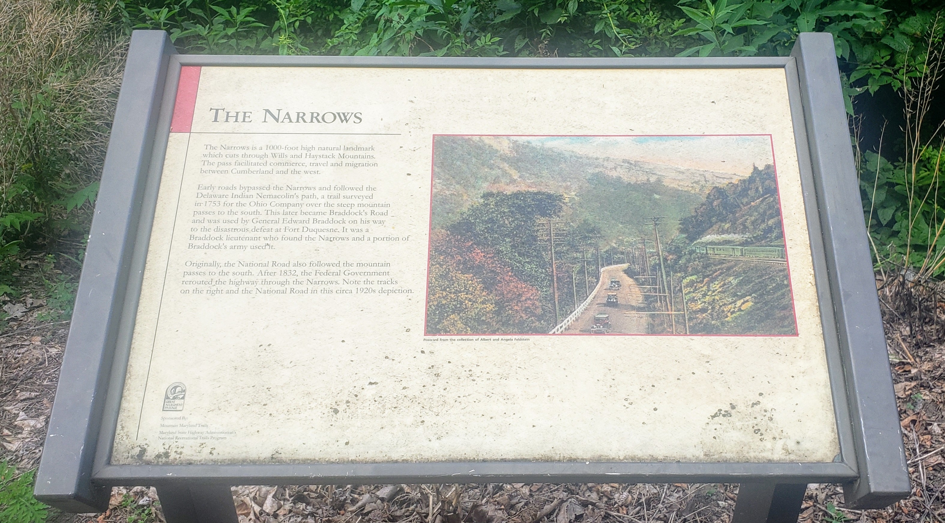 The Narrows Marker