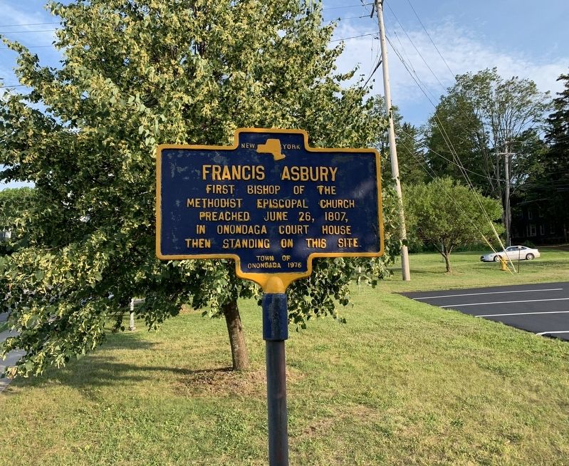 Frances Asbury Marker image. Click for full size.