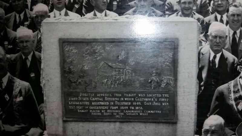 First State Capitol Building Marker Dedication image. Click for full size.
