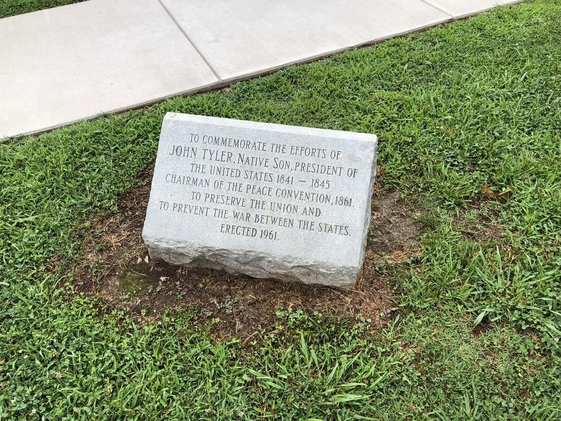 John Tyler Marker image. Click for full size.
