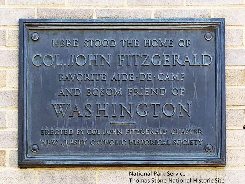 Col. John Fitzgerald Marker image. Click for full size.