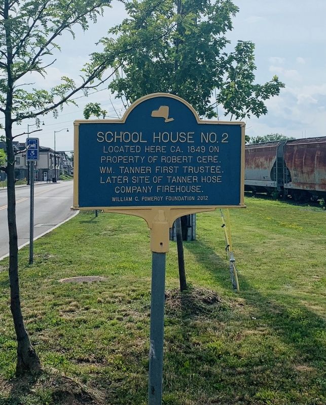 School House No. 2 Marker. Click for full size. School House No. 2 Marker image. Click for full size.