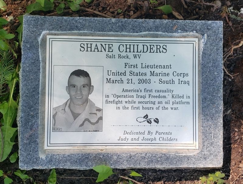 Shane Childers Marker image. Click for full size.
