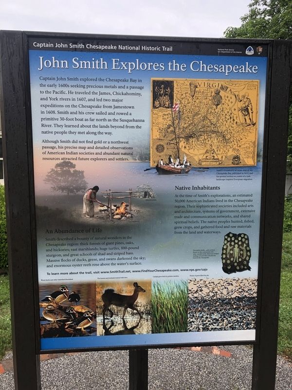 John Smith Explores the Chesapeake image. Click for full size.