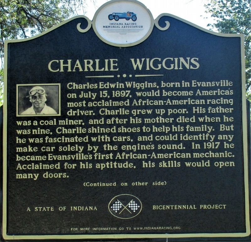Charlie Wiggins Marker image. Click for full size.