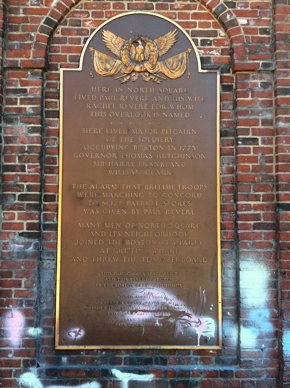 North Square Marker image. Click for full size.
