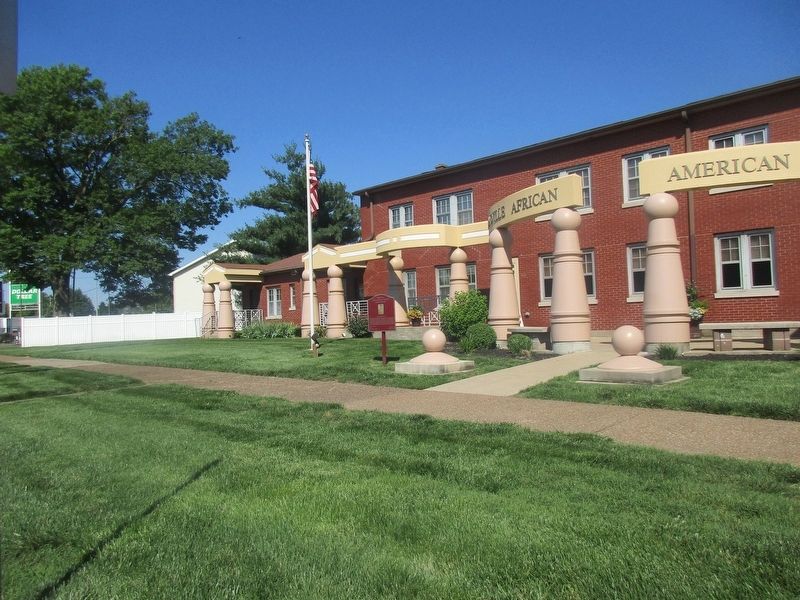 Evansville African American Museum Founder’s Marker Marker. Click for full size. Evansville African American Museum Founder’s Marker Marker image. Click for full size.