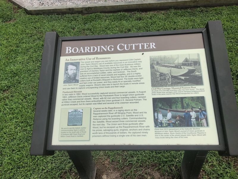 Boarding Cutter Marker image. Click for full size.