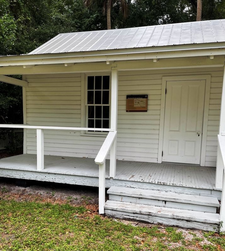 Tracking the Tenant House Marker image. Click for full size.