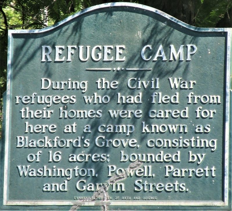 Refugee Camp Marker image. Click for full size.